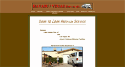 Desktop Screenshot of havasuvegasexpress.com